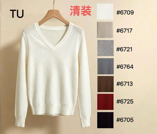 TU67 V领